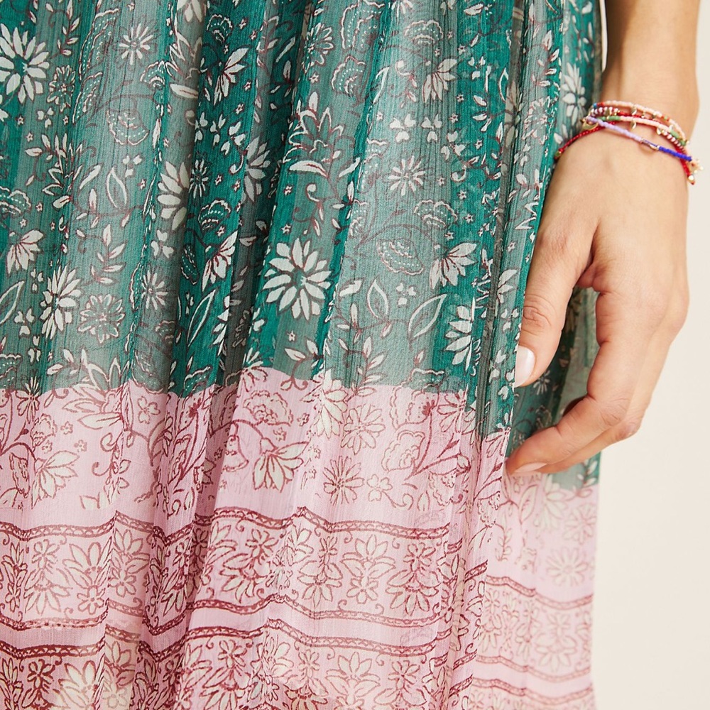 HTF Anthropologie Adrian Sheer Tunic Dress - Picture 9 of 9